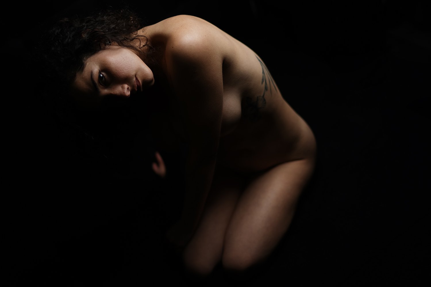 I see in lights and shadows